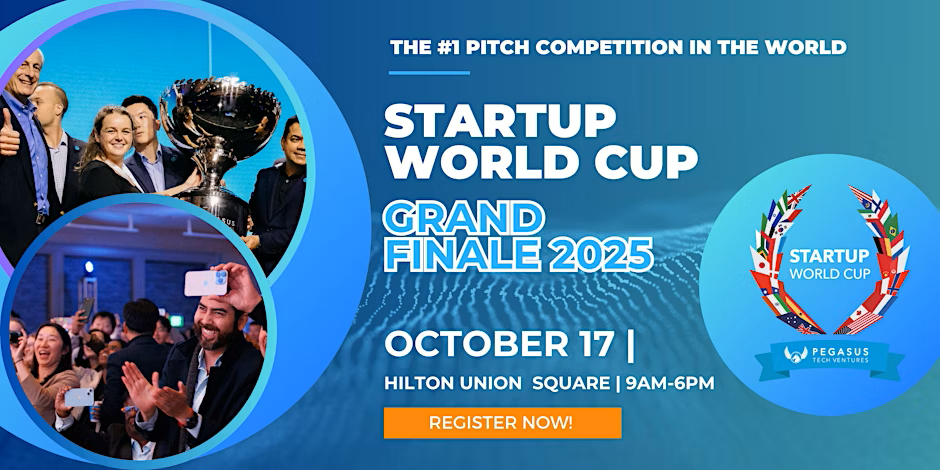 Startup World Cup Grand Finale 2025 event banner